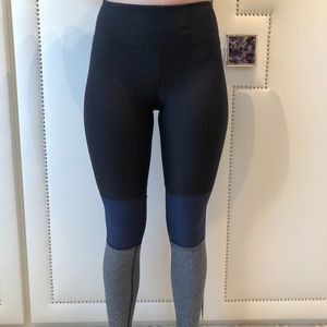 Outdoor Voices 7/8 length Tri-Color Leggings
